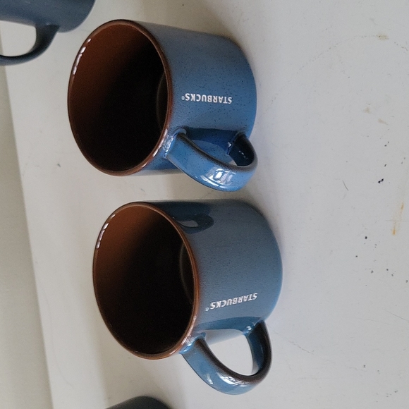 Set Of 4  Rare Antique Starbucks Mugs - Picture 6 of 15